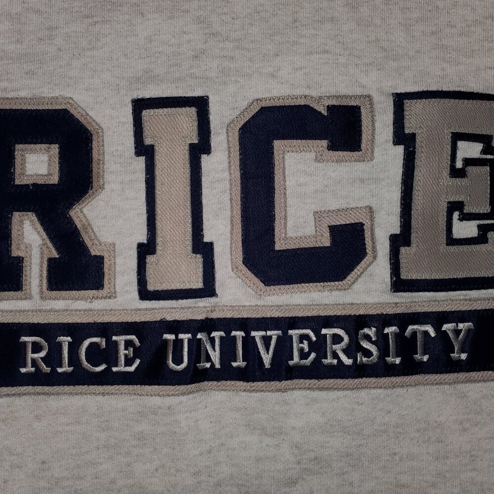 RICE UNIVERSITY SWEATER FRONT MEDIUM $40 - Picture 2 of 4